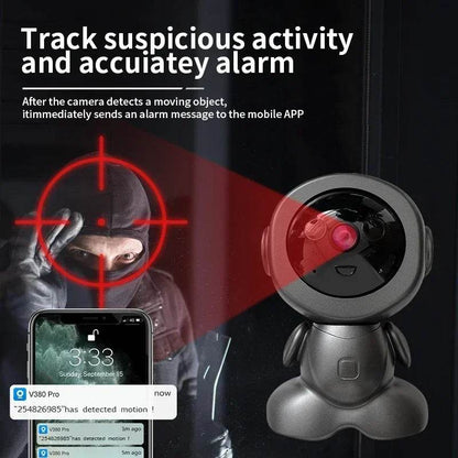 8MP PTZ Wifi IP Camera Color Night Auto Tracking AI Human Detect Baby Monitor HD Wireless Robot Surveillance Cmaeras Smart Home - NexoEden