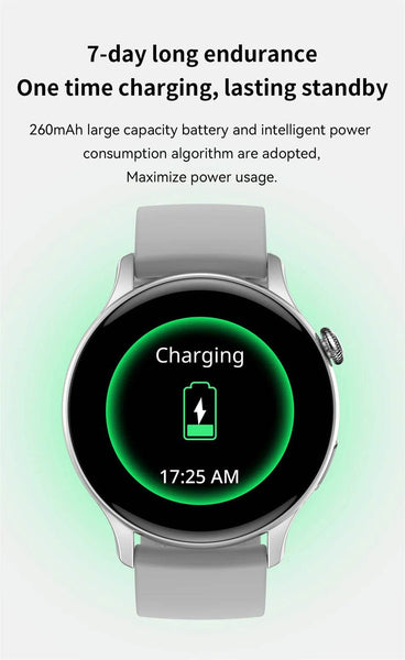 2024 True AMOLED Smart Watch Ladies Screen Always Show Time 466*466 HD Health Tracker Voice Calling Smartwatch Women For Xiaomi - NexoEden