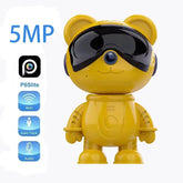 5MP Robot HD WIFI Mini IP Cameras Home Security Robot Camera PTZ Monitor Audio Video Security Surveillance 1080P Baby Monitor - NexoEden