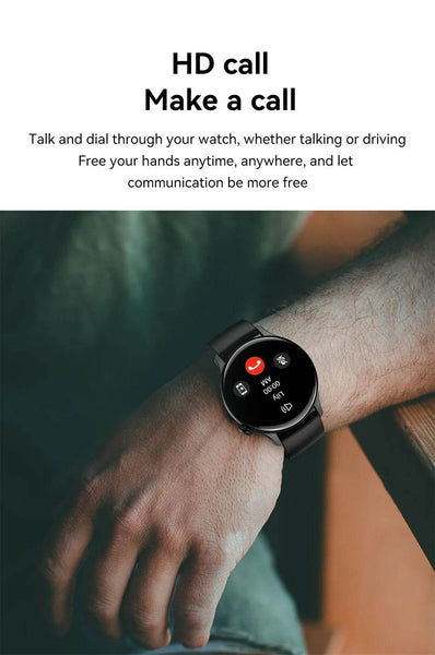 2024 True AMOLED Smart Watch Ladies Screen Always Show Time 466*466 HD Health Tracker Voice Calling Smartwatch Women For Xiaomi - NexoEden