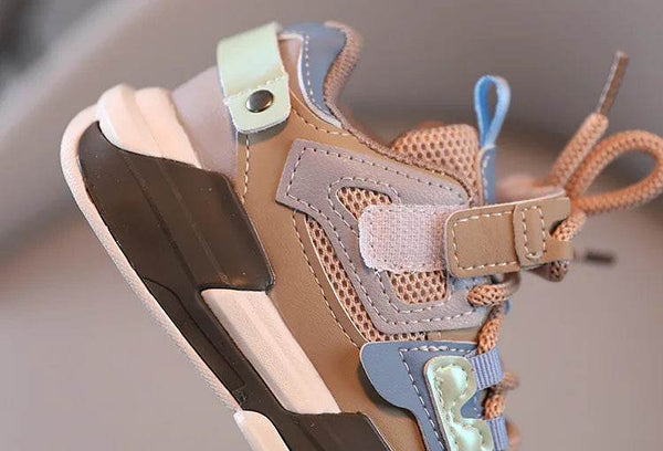 Spring Children Girl Pink Shoes Autumn Mesh Breathable Kids Sneakers for 5-18 Yrs Boy Lightweight Running Shoe Walking Soft - NexoEden