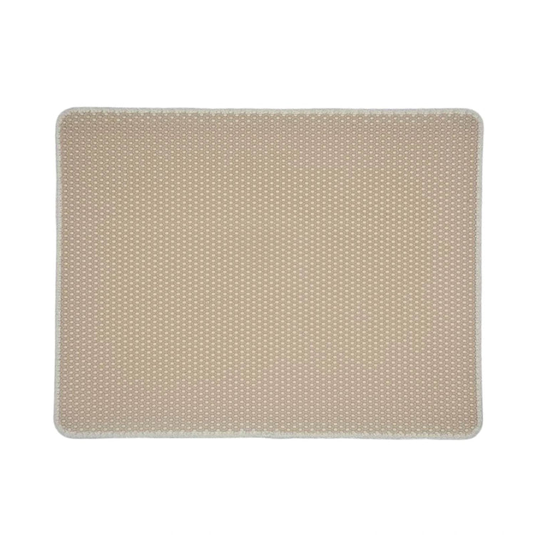 Safe And Non-toxic Best Double Layer Cat Litter Mat For Cats Durable And Long-lasting Plastic Pink - NexoEden