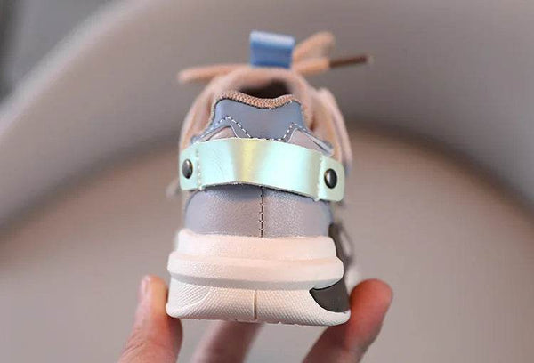 Spring Children Girl Pink Shoes Autumn Mesh Breathable Kids Sneakers for 5-18 Yrs Boy Lightweight Running Shoe Walking Soft - NexoEden