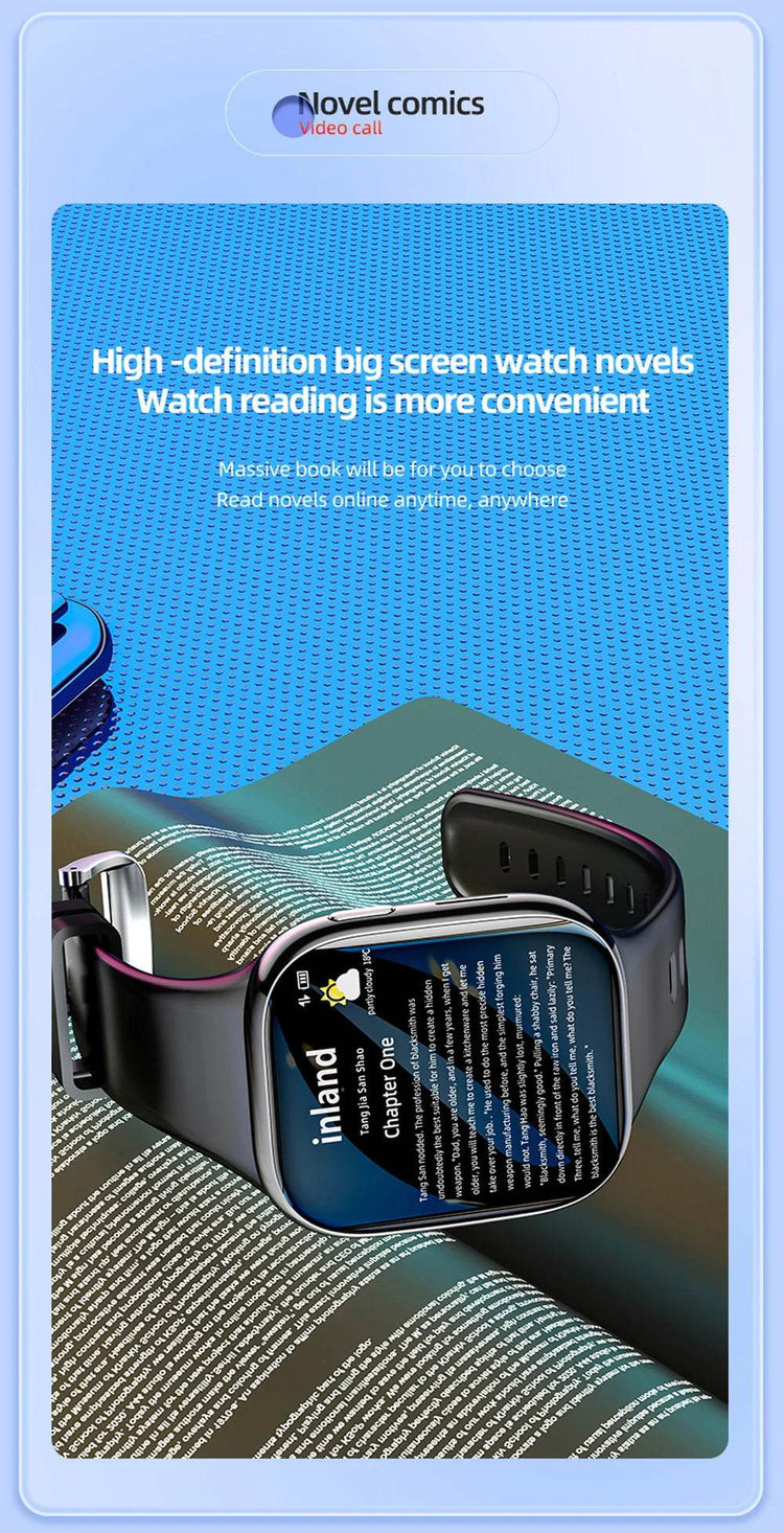 4G Smartwatch Android 2024 Heart Rate GPS HD Camera 2G 4G SIM Card WIFI Wireless Fast Internet Access Smart Watch for Men Women - NexoEden