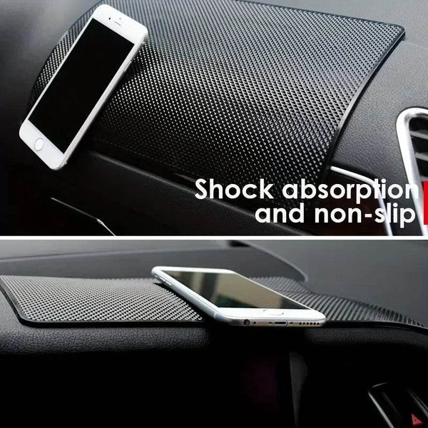 Car Panel Anti Slip Mat, Sticky PVC Pads, Sunglasses Holder, Car Interior Style, Heat Resistant, Phone - NexoEden