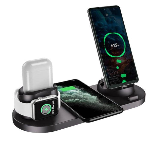 6-in-1 Wireless Charger for Smartphones - NexoEden