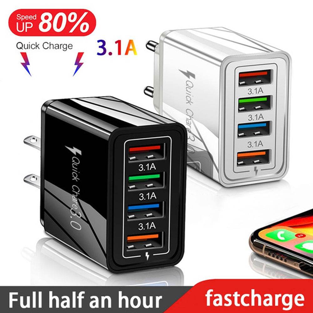 USB Charger Quick Charge 3.0 – Fast & Reliable Charging Adapter