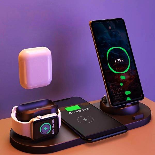 6-in-1 Wireless Charger for Smartphones - NexoEden